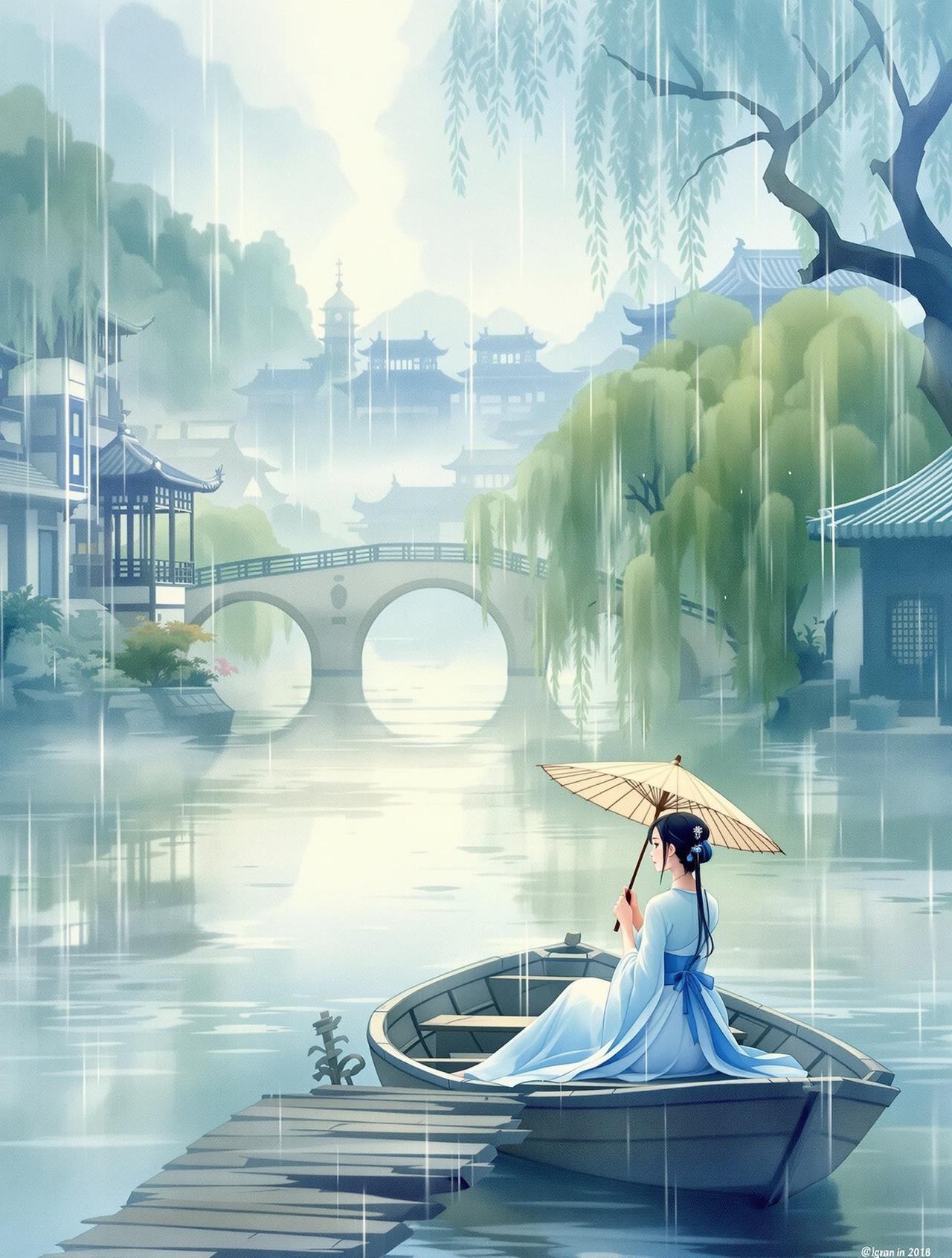 78动漫高达 - 江南烟雨：江南好，风景旧曾谙